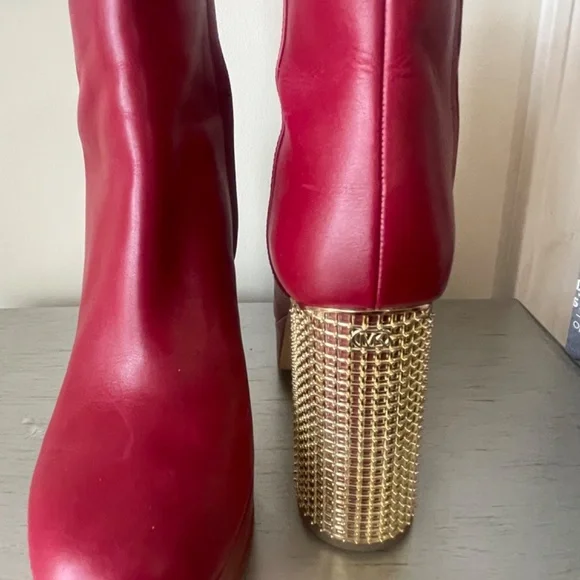 Maxine Leather Platform Boot - Picture 2 of 6